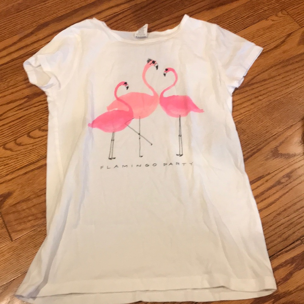 White tee from crew cuts size 14.